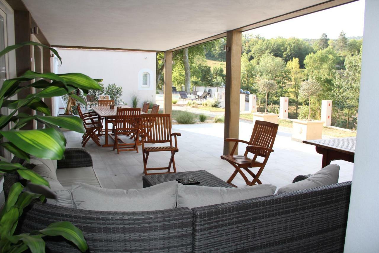 Les Jardins De Soulane B&B - Adults Only Belcastel-et-Buc Esterno foto